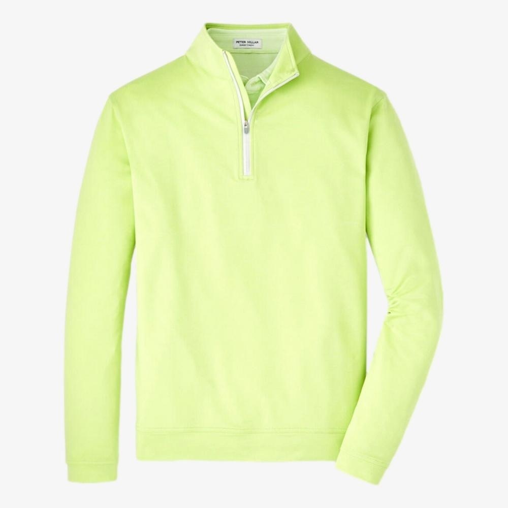 PeterMillar Crown Sport Perth Mélange Performance Quarter Zip Pullover Size XXL - Picture 7 of 8